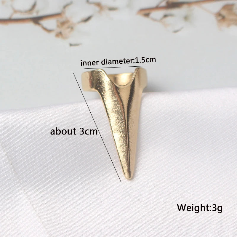 Retro Women's Knuckle Rings Set Steampunk Vintage Claw Jewelry Party Ring
