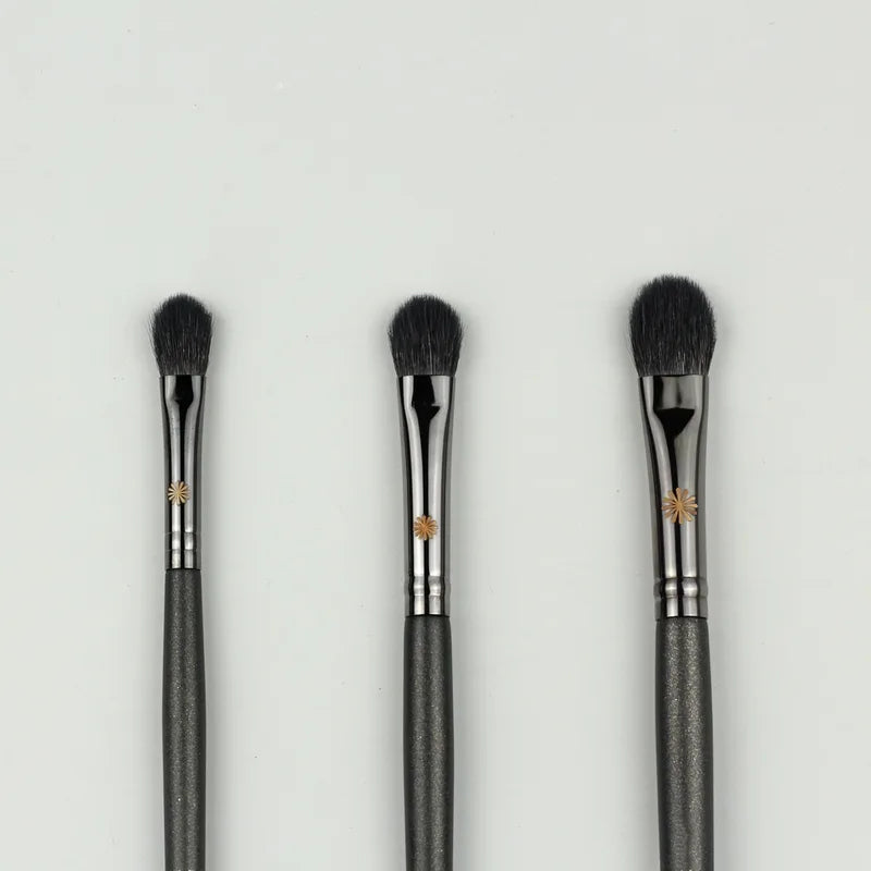Set of 1 Goat Hair Eyeshadow Makeup Brushes - Small Blending & Precision Tools