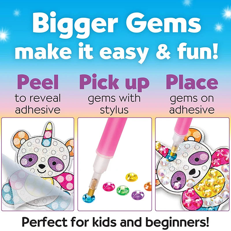 Diamond Painting Kit for Kids and Adults - Creative Art & Craft Mosaic Sticker Set