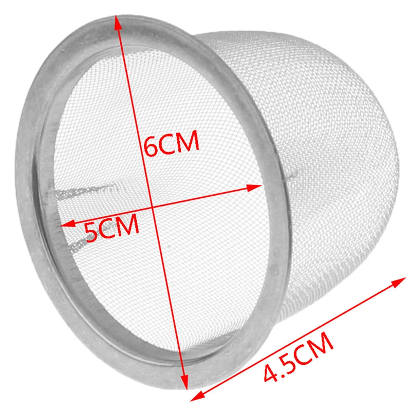 Stainless Steel Tea Strainer Filter Sieve for Leaf Tea & Spices - 2 Sizes