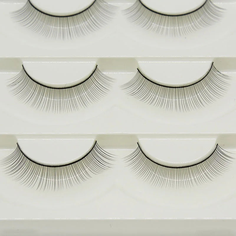 Training False Eyelashes Set for Grafting Practice - Professional Salon & Beginner Use