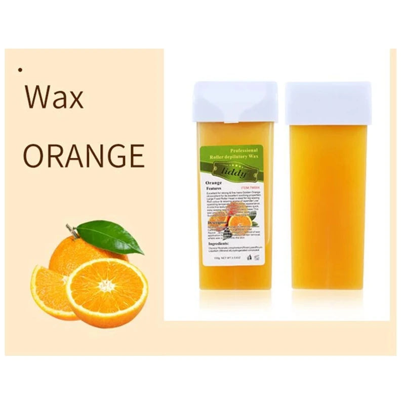 Wax Cartridge for Hair Removal Roll-On Warmer, 100g, Multiple Scents