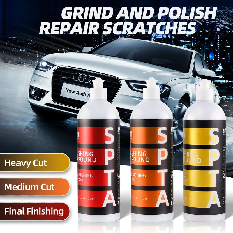Car Paint Polishing Wax - Scratch Removal & Mirror Finish - 120ml-1000ml