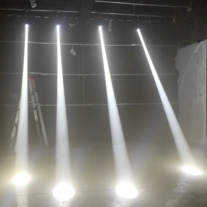 120W Mini LED Moving Head Light Beam Spot Stage Effect with 8 Rotating Prisms