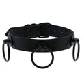 Halloween Emo Gothic Choker Necklace Set for Women Men Punk Spike Rivet Heart Jewelry