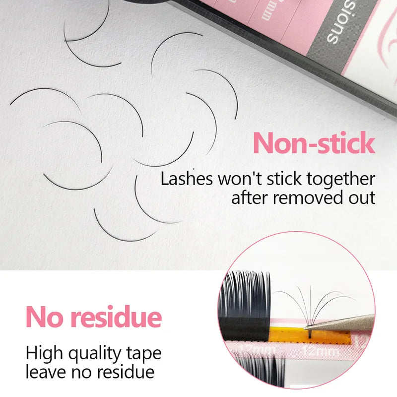 Russian Volume Eyelash Extension Kit 4 Sets Mixed Lengths for Lash Artists