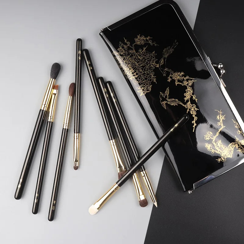 Professional Makeup Brush Set with Eye Shadow, Eyebrow & Blending Brushes