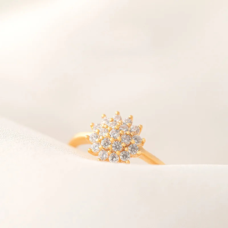 14K Gold Diamond Engagement Ring for Women – 1.5 Carats Luxury Wedding Band