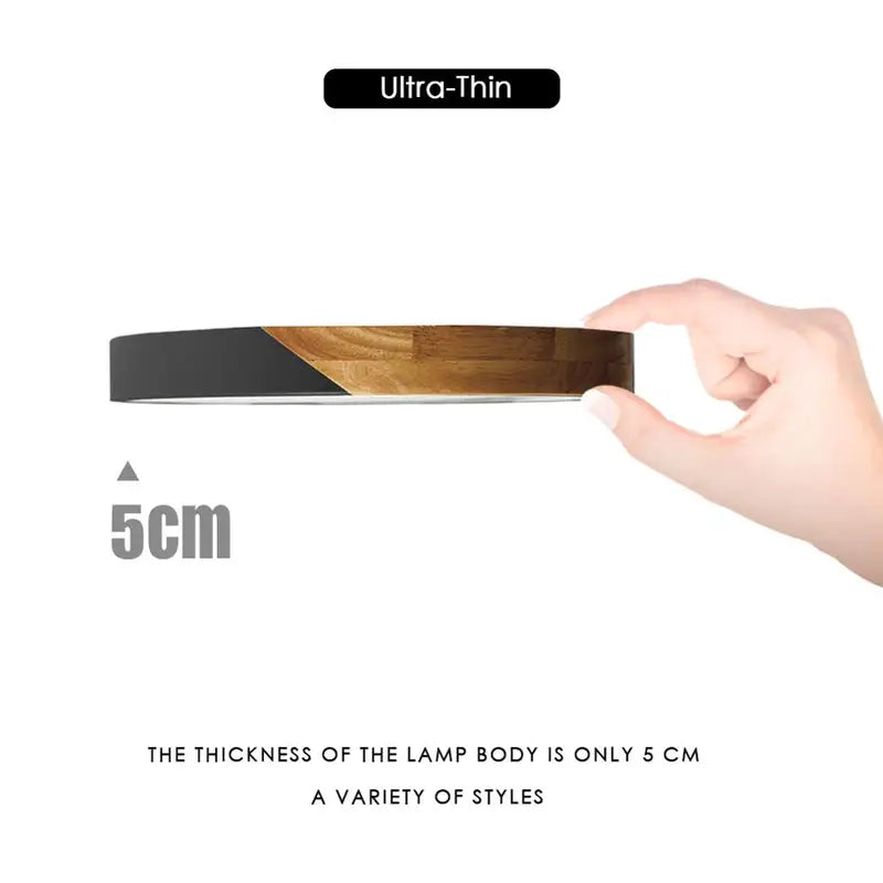 24-Inch Large Ceiling LED Lights for Bedroom Living Room Dimmable Fixture