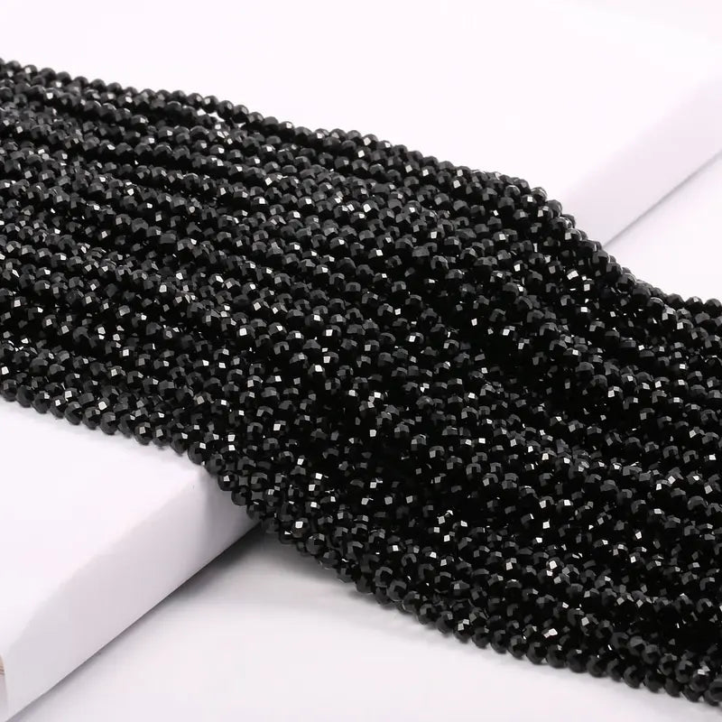 Natural Bright Spinel Beaded Jewelry Making Beads - Round Faceted 2-3mm, Loose Stones for Bracelets & Necklaces
