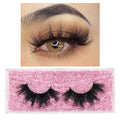 Dramatic Fluffy Mink Eyelashes - Natural 3D Cross Strip Lashes for Makeup