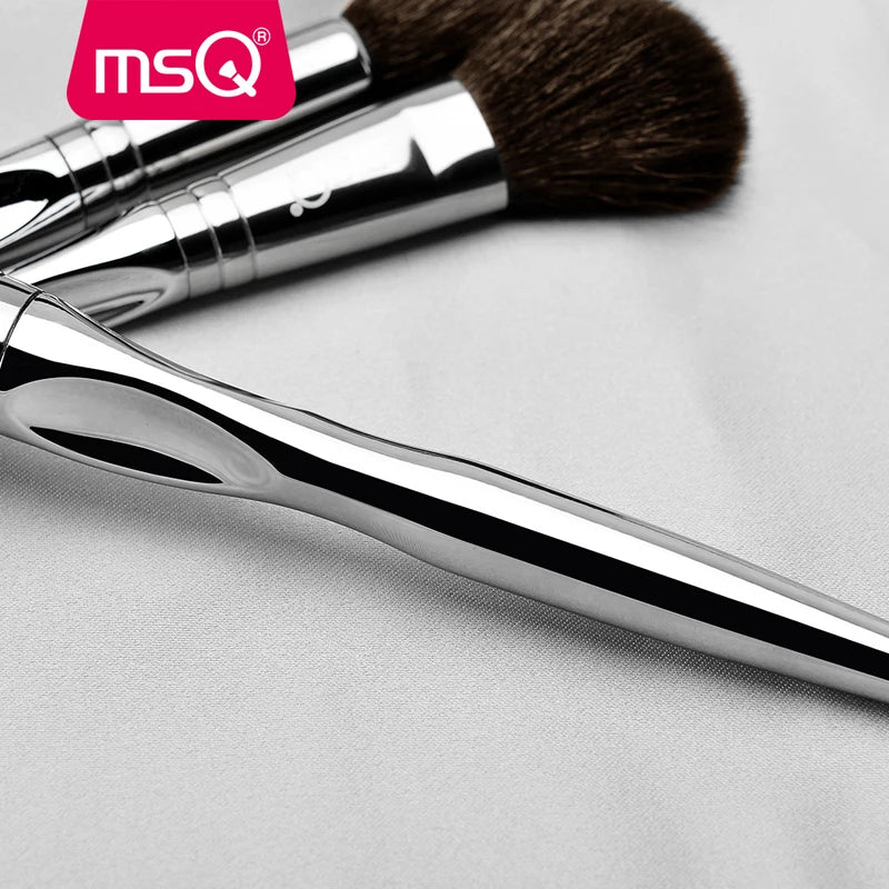Professional Makeup Brush Set 11pcs - Eyeshadow, Lip, Foundation, Goat & Horse Hair