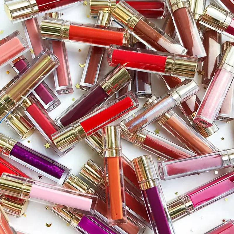 Wholesale Moisturizing Lip Gloss with Glitter - Custom Liquid Lipstick Bulk
