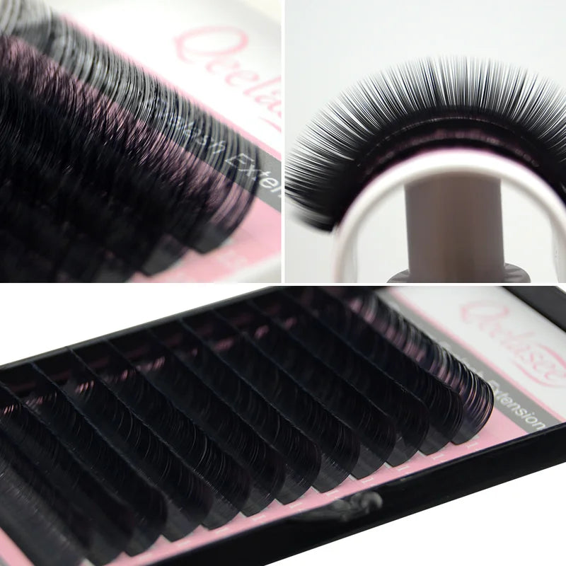 Russian Volume Eyelash Extension Kit 4 Sets Mixed Lengths for Lash Artists