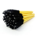 Disposable Eyelash Brush Set - 50 Makeup Applicator Wands for Eyelashes & Eyebrows