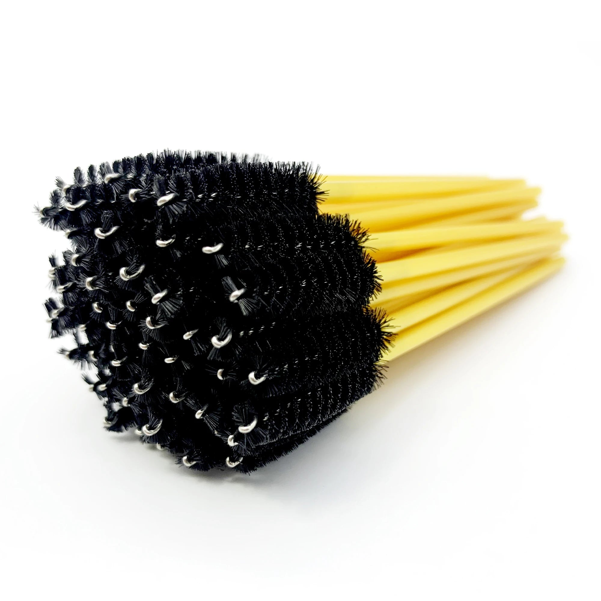 Disposable Eyelash Brush Set - 50 Makeup Applicator Wands for Eyelashes & Eyebrows
