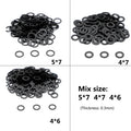 1000pcs Graphite Gaskets for Screws - Hairdressing Scissors Accessories, 3 Sizes Mix