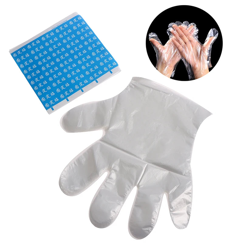 200PCS Disposable Paraffin Wax Hand and Foot Liners Spa Care Bags