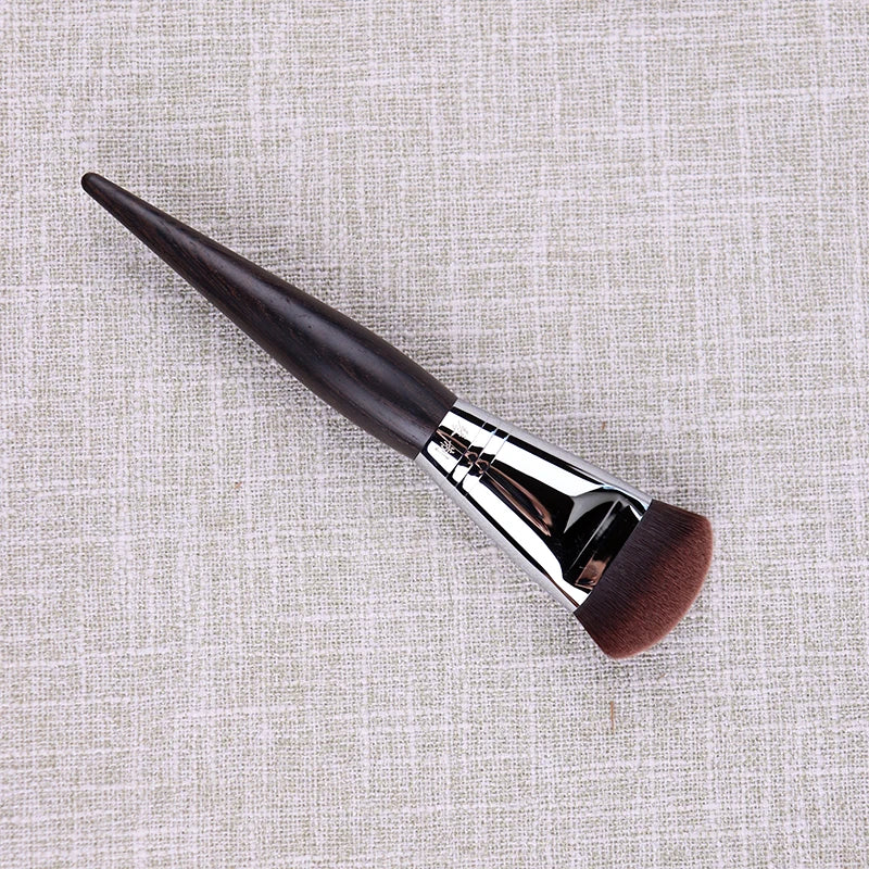 Slant Foundation Blush Brush - Synthetic Fiber Makeup Brush for Face