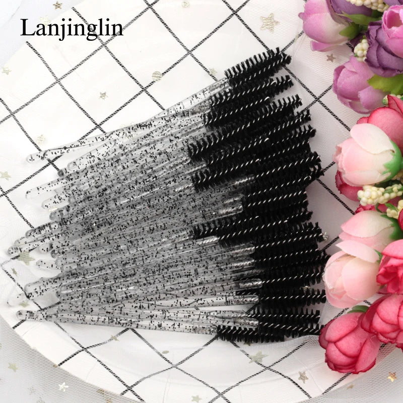 Eyelash Brush Set - Makeup Tools for Eyelash Extension & Mascara Application