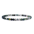 Mini Energy Bead Bracelet for Yoga Healing Natural Stone Jewelry Women Men Gift