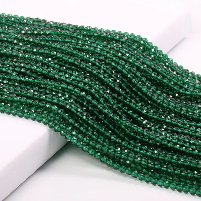 Natural Bright Spinel Beaded Jewelry Making Beads - Round Faceted 2-3mm, Loose Stones for Bracelets & Necklaces