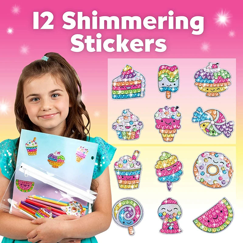 Diamond Painting Kit for Kids and Adults - Creative Art & Craft Mosaic Sticker Set