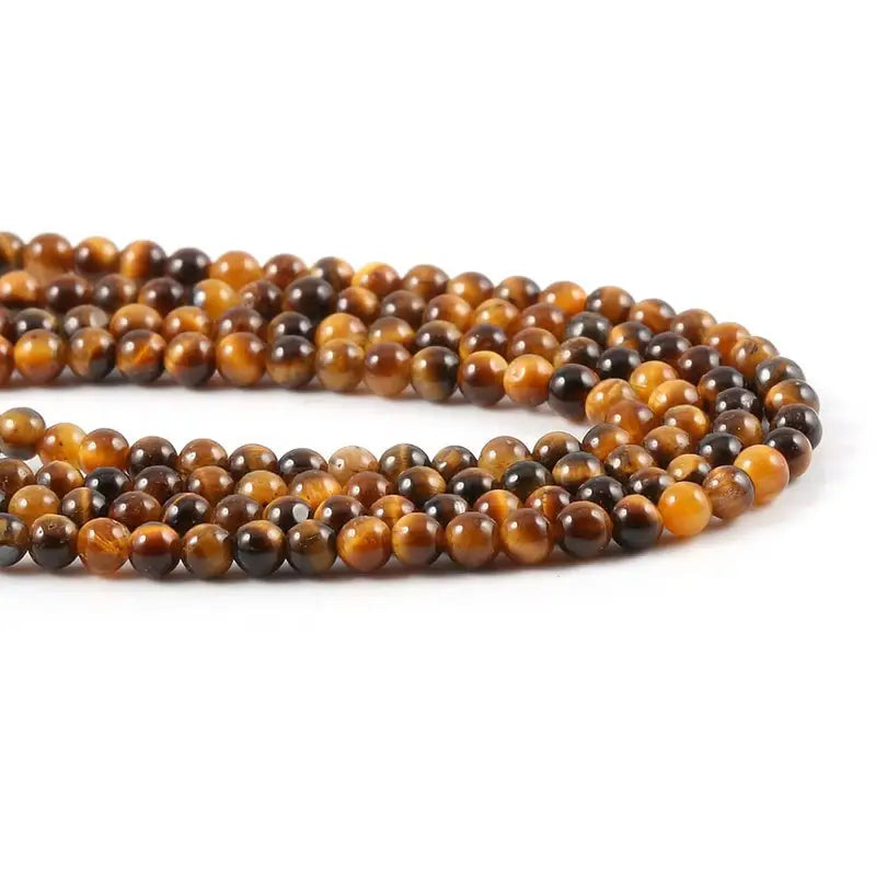 Natural Stone Beads for Jewelry Making - Tiger Eye 2mm & 3mm Beads