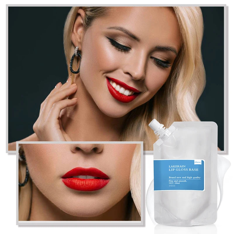 Lip Gloss Base Gel 200ml Bulk DIY Moisturizing Lipstick Making Material
