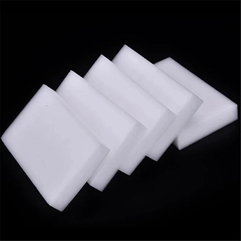 100 Pack Melamine Magic Sponges High Density Cleaning Erasers for Kitchen & Home