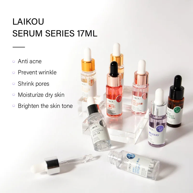 Face Serum with Gold Snail Sakura Hyaluronic Vitamin C & Rose - 90ml