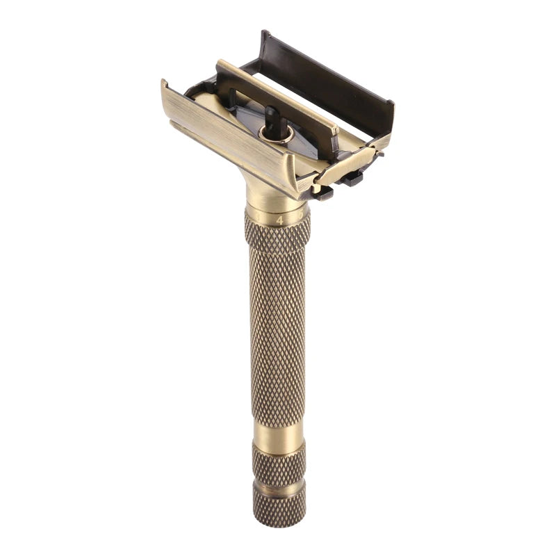 Adjustable Safety Razor for Men Classic Butterfly Open Shaving Tool