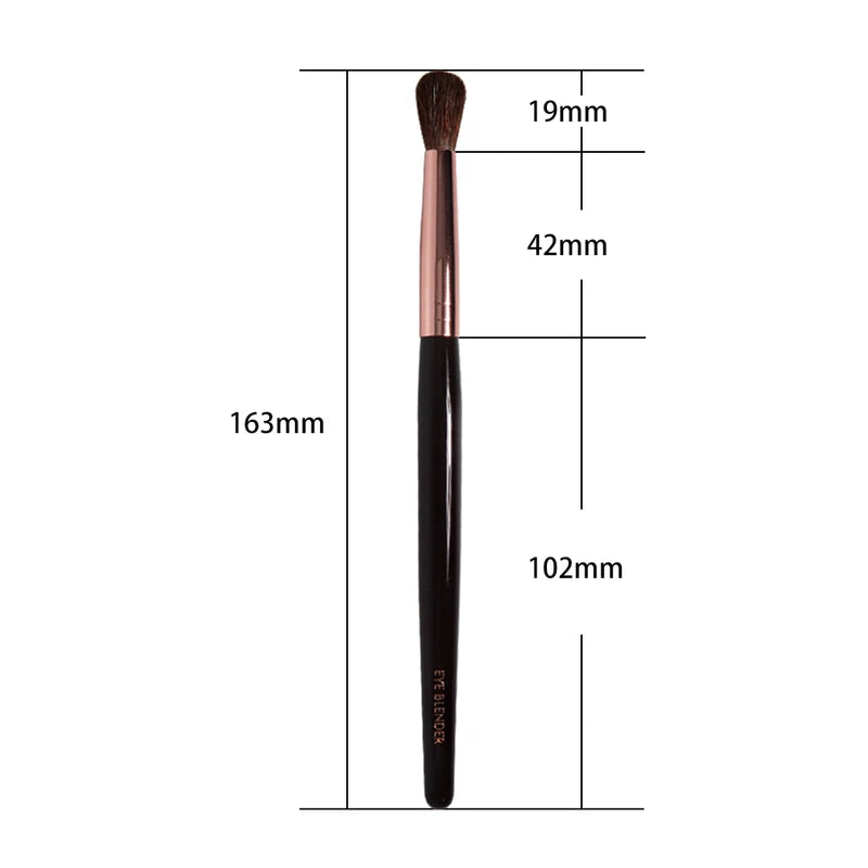 Eye Blender Brush with Soft Squirrel and Goat Hair - Makeup Brushes for Eyeshadow Blending