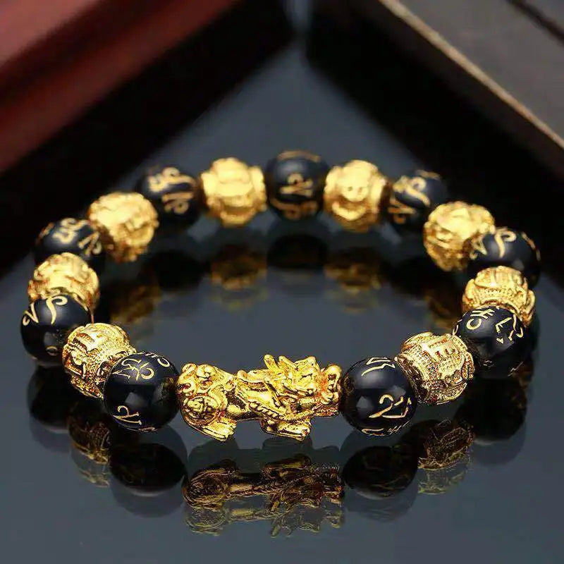 Lucky Prayer Beads Bracelet for Men & Women - Feng Shui Wealth and Good Luck Jewelry