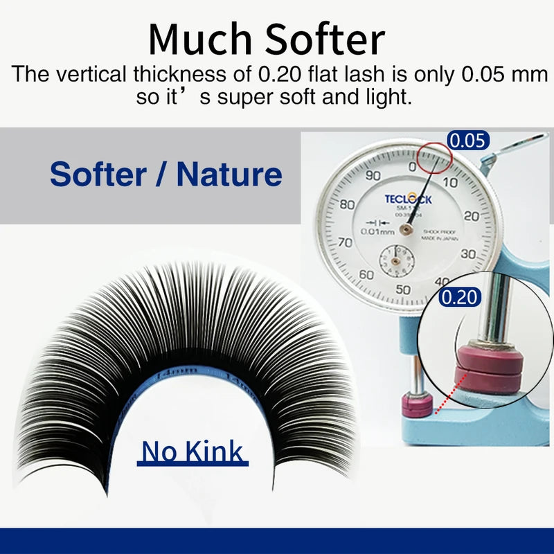 False Eyelash Extensions - Mink, Flat, Volume, Split Tips, Wholesale