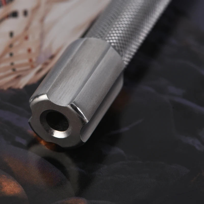 Stainless Steel Safety Razor Handle for Men Shaving