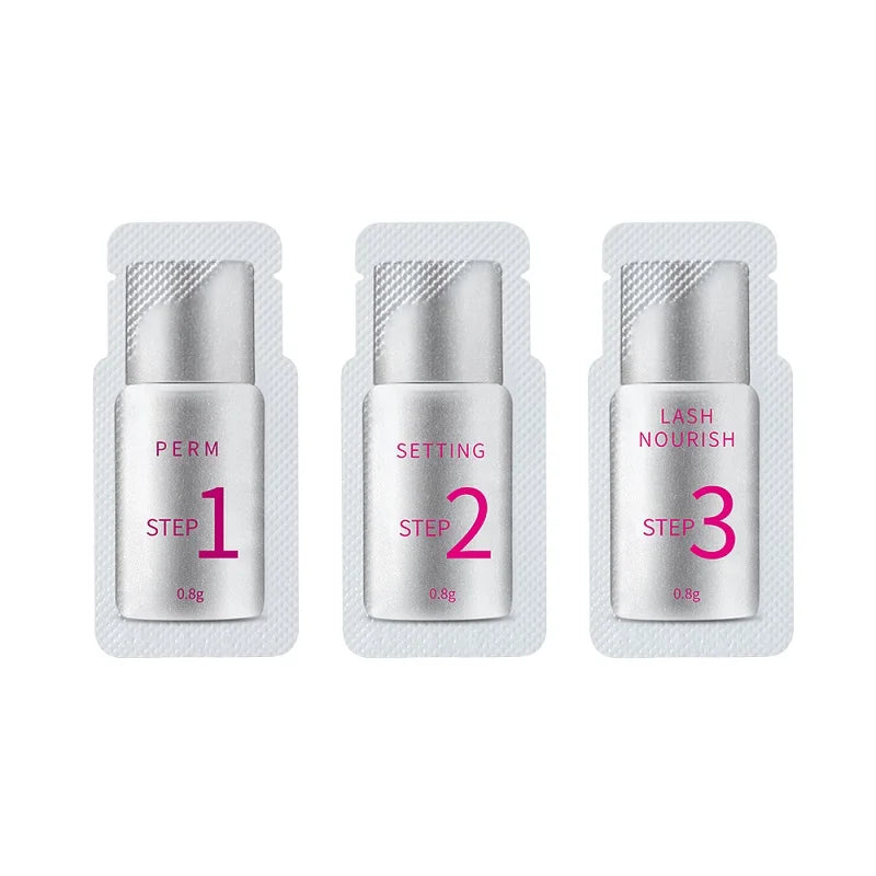 Lash Lift Perm Kit with Nutrition Lotion - 30 Pieces, Hygienic & Easy to Use
