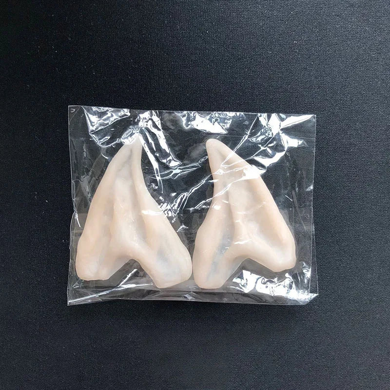 Latex Elf Ears Cosplay Props for Halloween Party and Holiday Costumes - 1 Pair