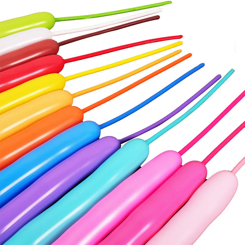 Long Latex Balloons for Birthday Party Wedding Decor - 50-200 Pieces