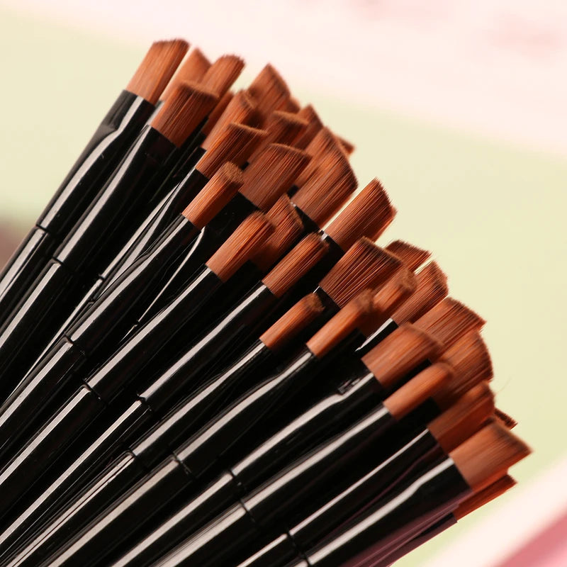 50Pcs Makeup Brush Set Eyebrow and Eye Shadow Blending Pencils Tools