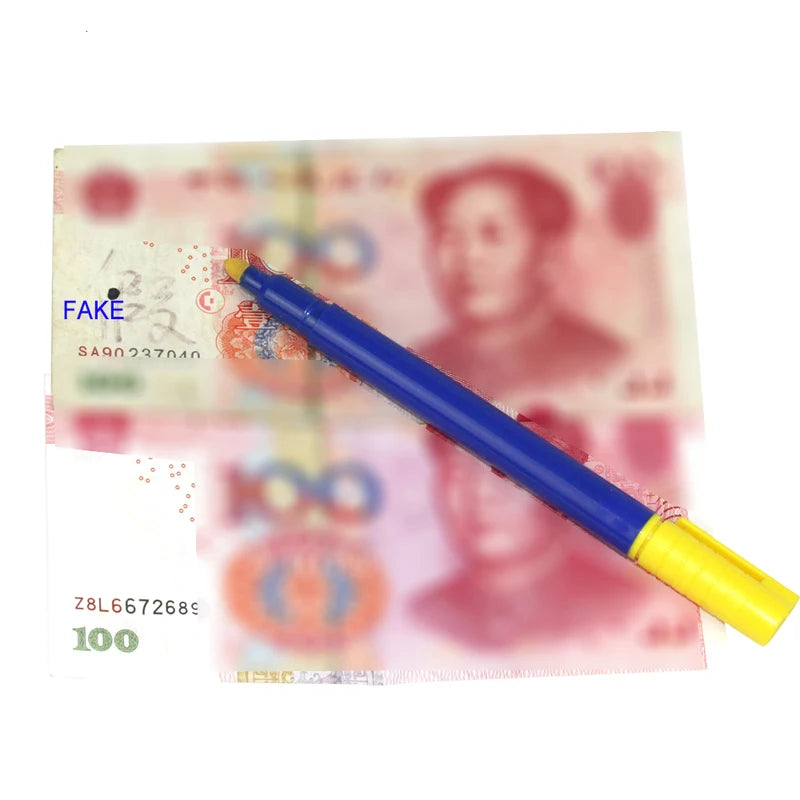 Banknote Counterfeit Pen - Money Detector with Special Ink for Currency Verification