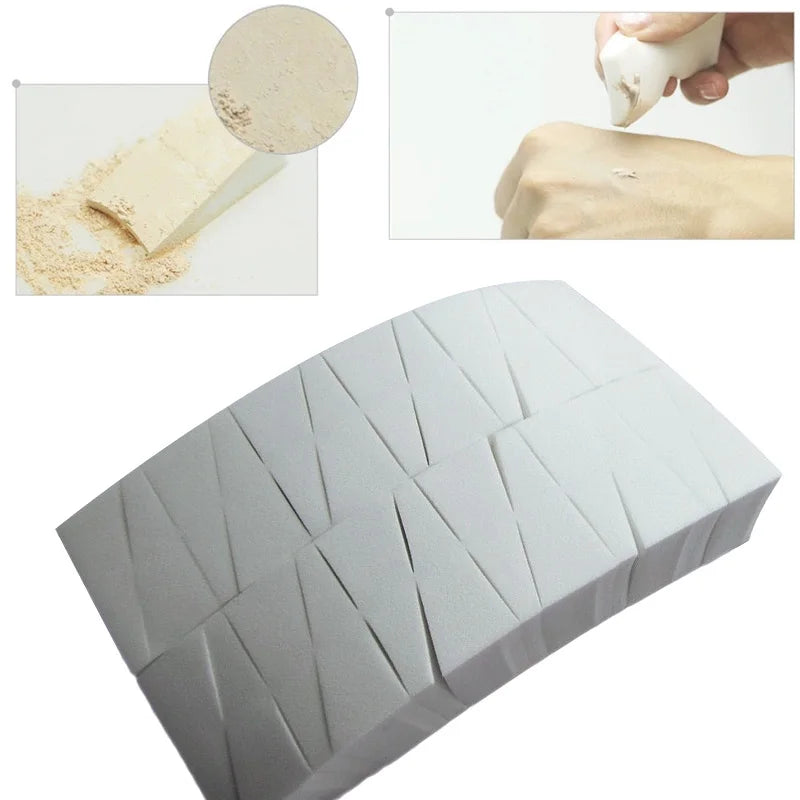 24Pcs Makeup Sponges Set - Facial Wedges for Foundation Blending