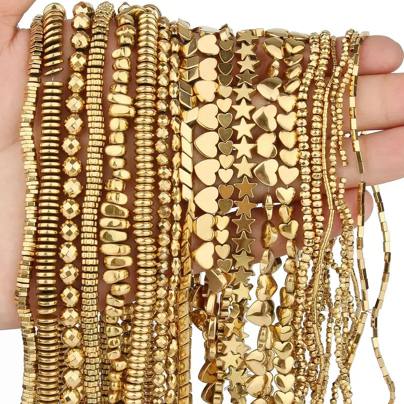 Natural Stone Beads for Jewelry Making - Irregular Round Spacer Beads