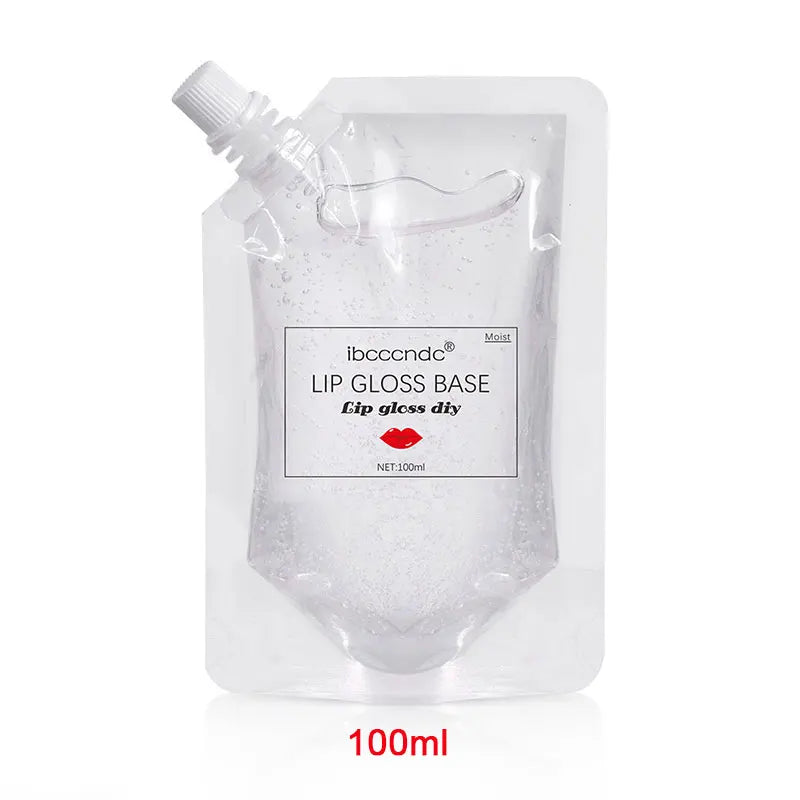 Clear Lip Gloss Base Gel for DIY Lipstick & Lip Gloss Formulations - Odorless & Moisturizing