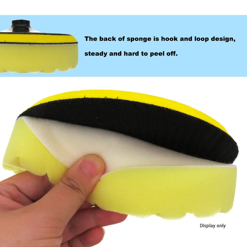 Car Polishing Buffing Sponge Pads - All Purpose 6/7 Inch for Auto Care & Repair