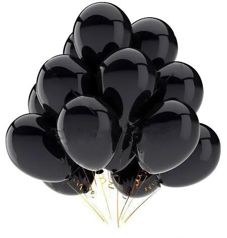 Colorful Latex Balloons Set for Weddings & Parties - Glossy 10/12/20 pcs