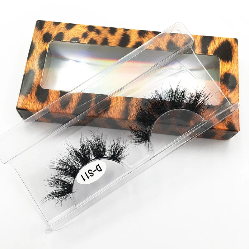 3D Mink Eyelashes False Lashes Fluffy Natural Reusable Makeup Eyelash Extensions