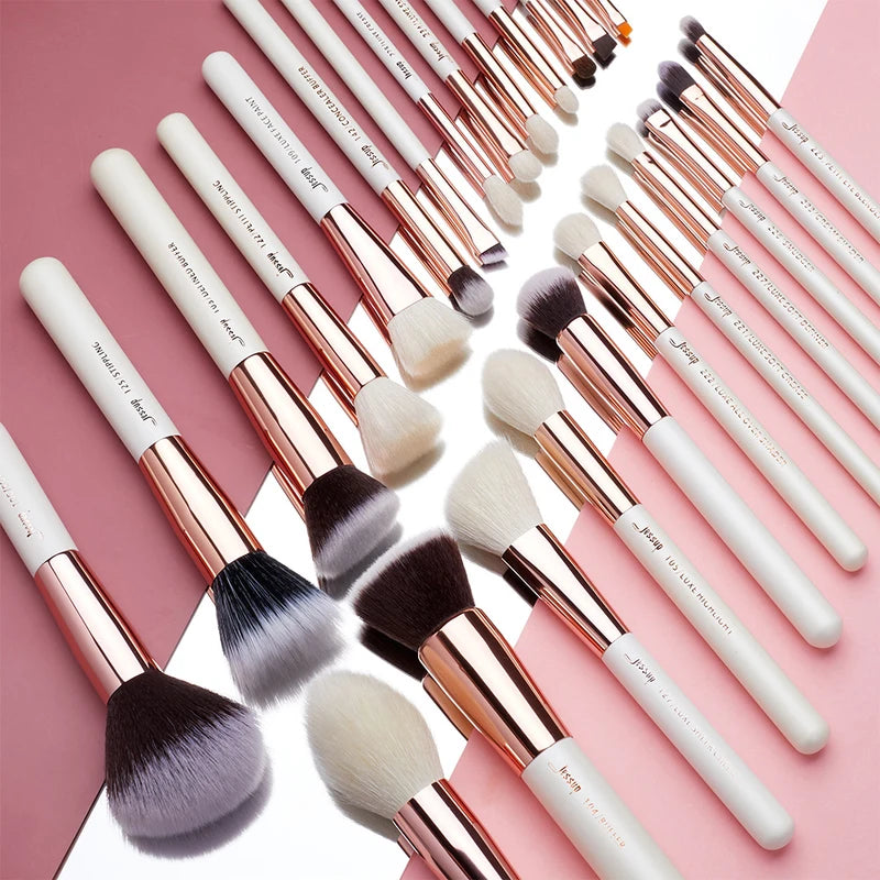 Professional Makeup Brushes Set 25 Pcs - Face Eye Powder Foundation Tools