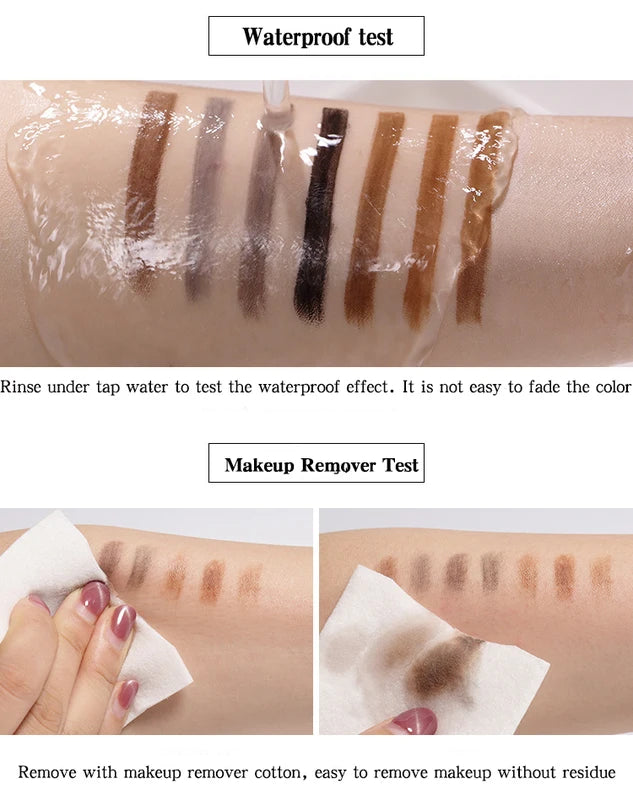 5PCS Eyebrow Pencil Set for Makeup - Waterproof, High-Quality Cosmetic Art Tools