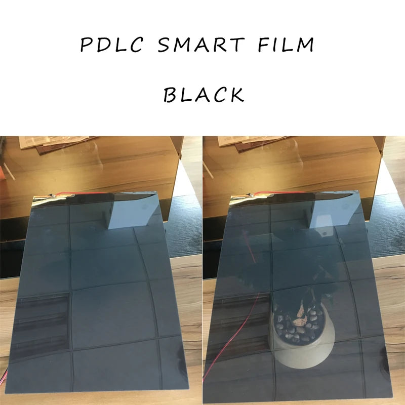 Switchable Smart Film for Windows and Doors - White, Black, Gray PDLC Privacy Film